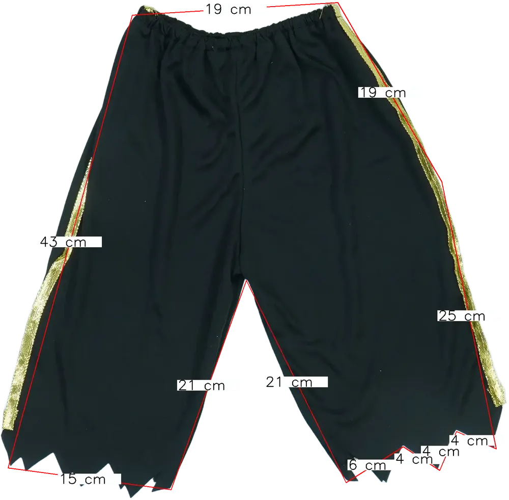 Fekete Egyéb Jelmez EU 116 / UK 6 év / US 6 év/S