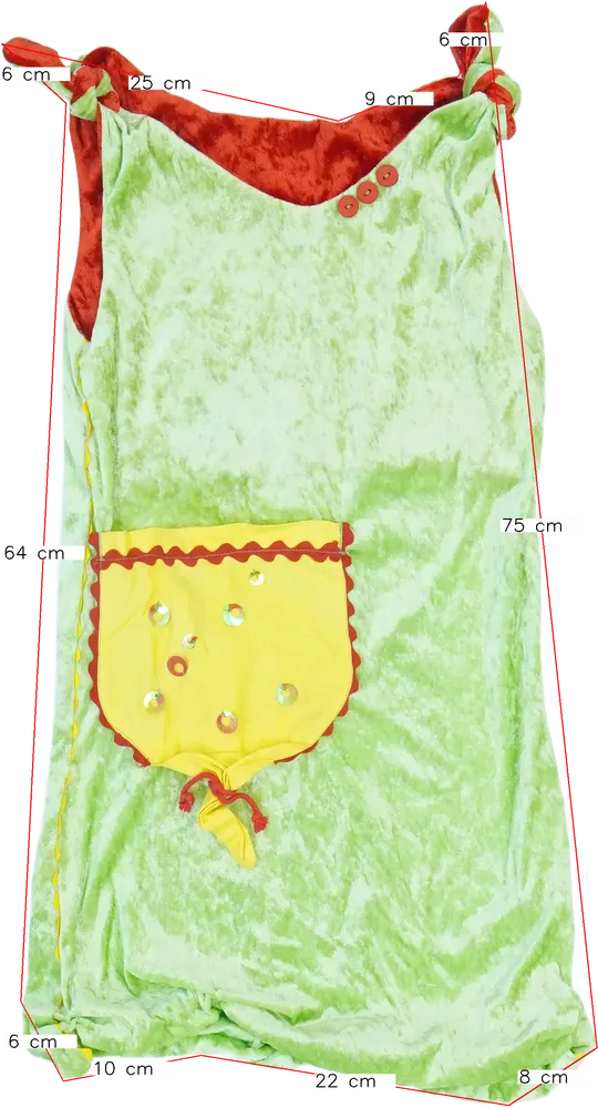 Zöld Egyéb Jelmez EU 128 / UK 8 év / US 8 év/M