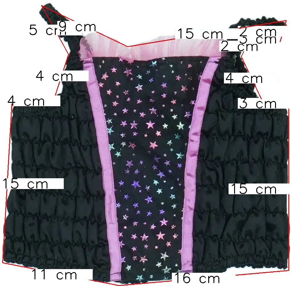 Fekete Egyéb Jelmez EU 104 / UK 4 év / US 4T/XS