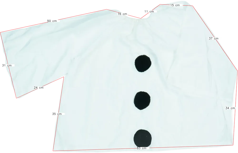 Fehér Egyéb Jelmez EU 164 / UK 14 év / US 14 év/XL