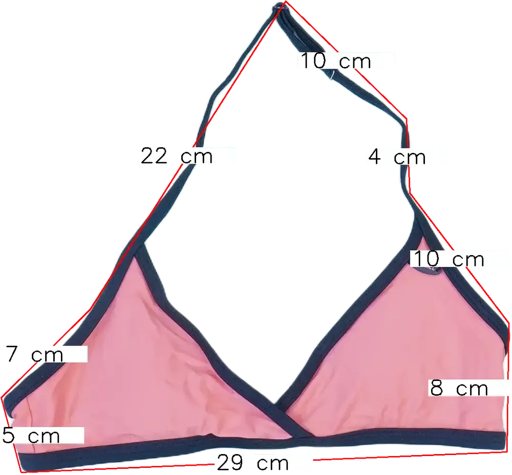 Rózsaszín O'neill Bikini felső EU 152 / UK 12 év / US 12 év/L