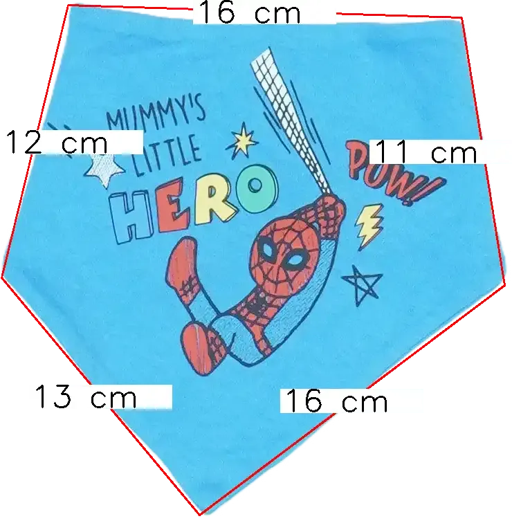 Kék Marvel Előke EU 56 / UK Újszülött / US Újszülött