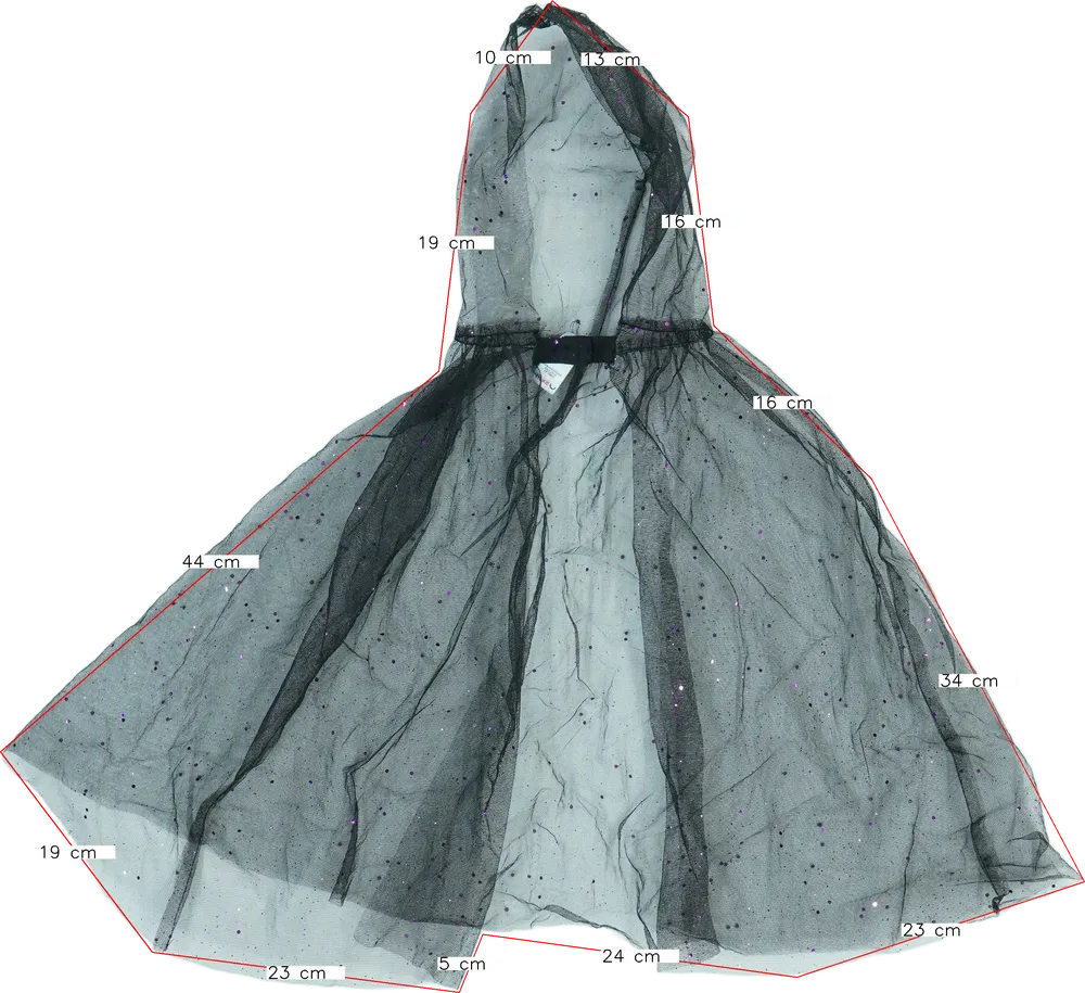 Fekete TU Jelmez EU 128 / UK 8 év / US 8 év/M