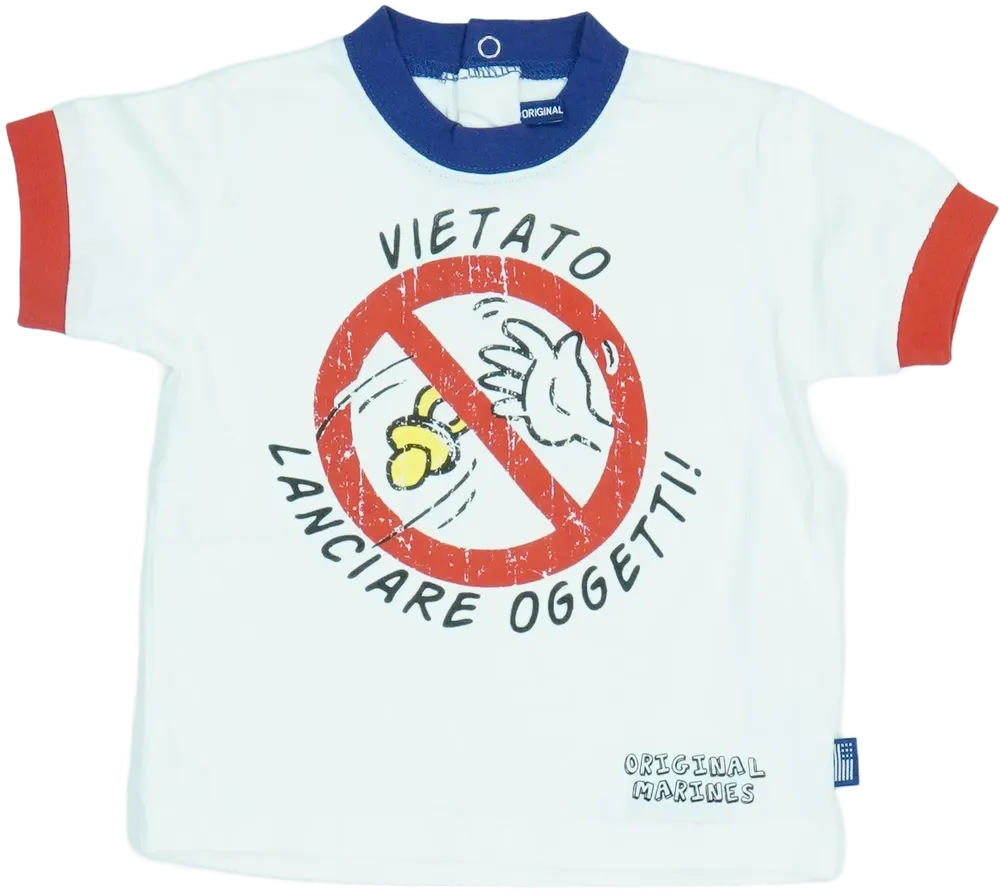 Fehér Original Marines Póló EU 74 / UK 6-9 hónap / US 6-9 hónap
