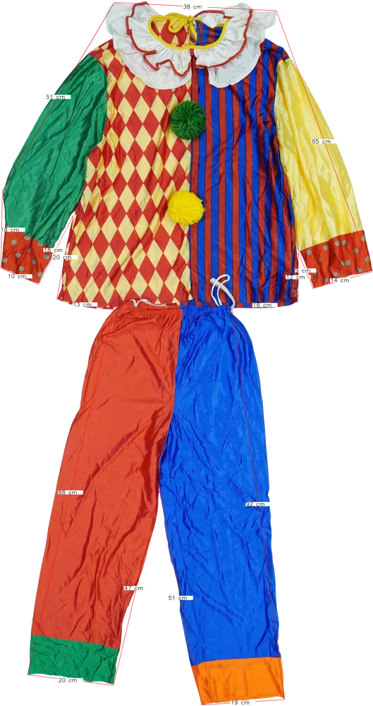 Többszínű Egyéb Jelmez EU 164 / UK 14 év / US 14 év/XL