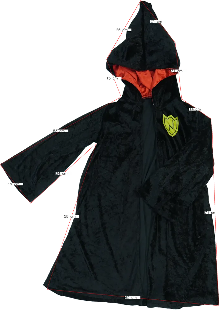 Fekete Egyéb Jelmez EU 134 / UK 9 év / US 9 év/L