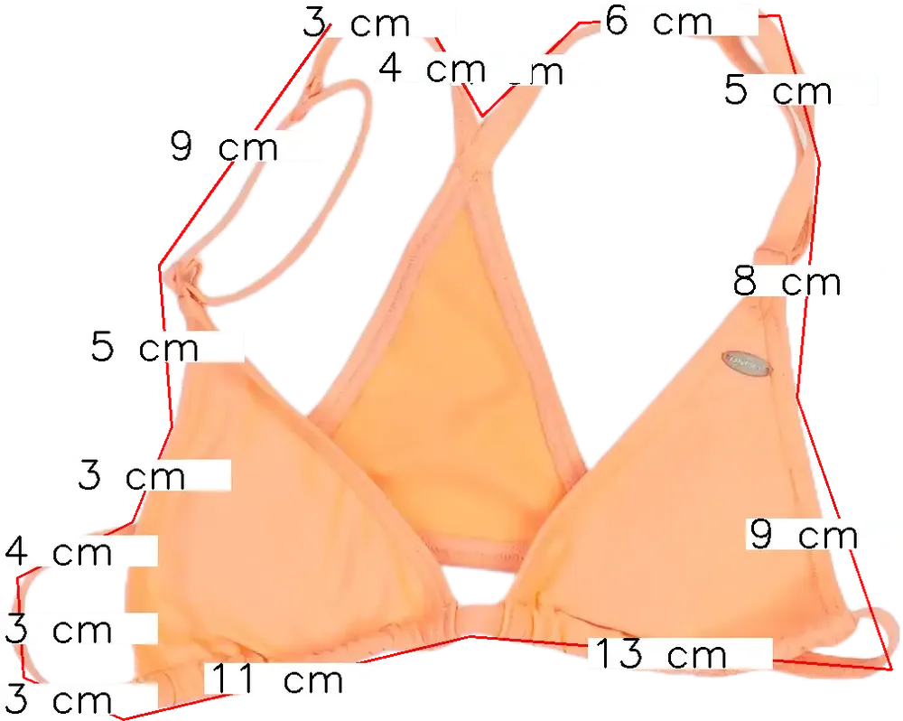 Sárga (narancs) O'neill Bikini alsó EU 152 / UK 12 év / US 12 év/L