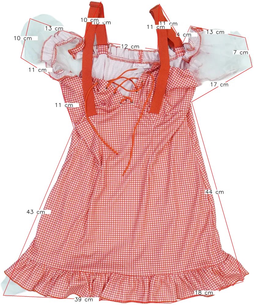 Piros Egyéb Jelmez EU 128 / UK 8 év / US 8 év/M