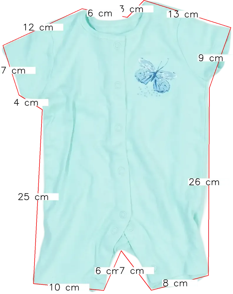 Zöld George Napozó EU 62 / UK 0-3 hónap / US 0-3 hónap