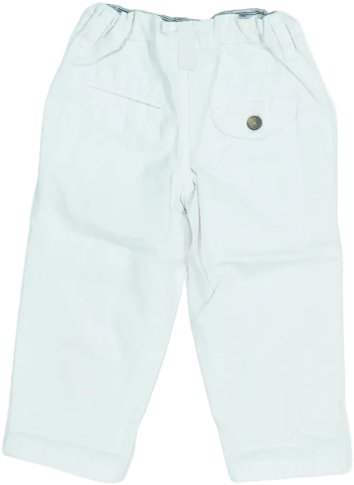 Fehér St.Bernard Hosszúnadrág EU 92 / UK 2 év / US 2T