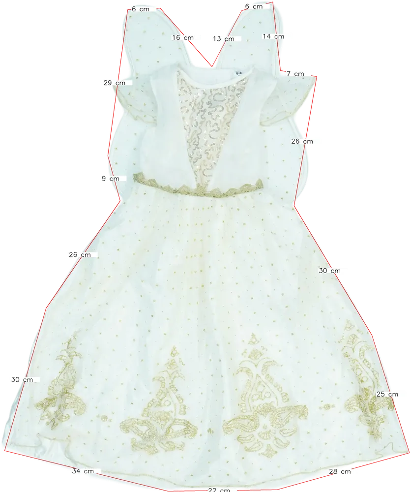 Fehér George Jelmez EU 116 / UK 6 év / US 6 év/S