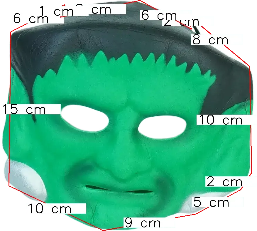 Zöld Egyéb Maszk Egyméret