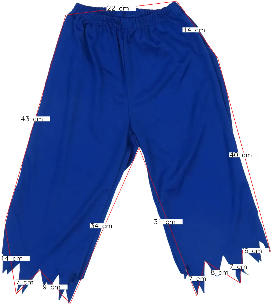 Kék Egyéb Jelmez EU 116 / UK 6 év / US 6 év/S