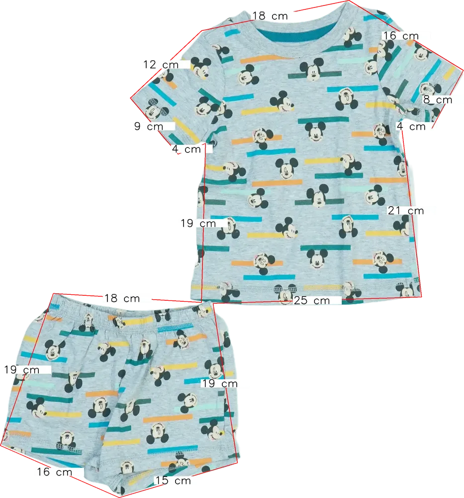 Szürke Disney 2 részes szett - Felsőruházat és nadrág EU 80 / UK 9-12 hónap / US 12 hónap