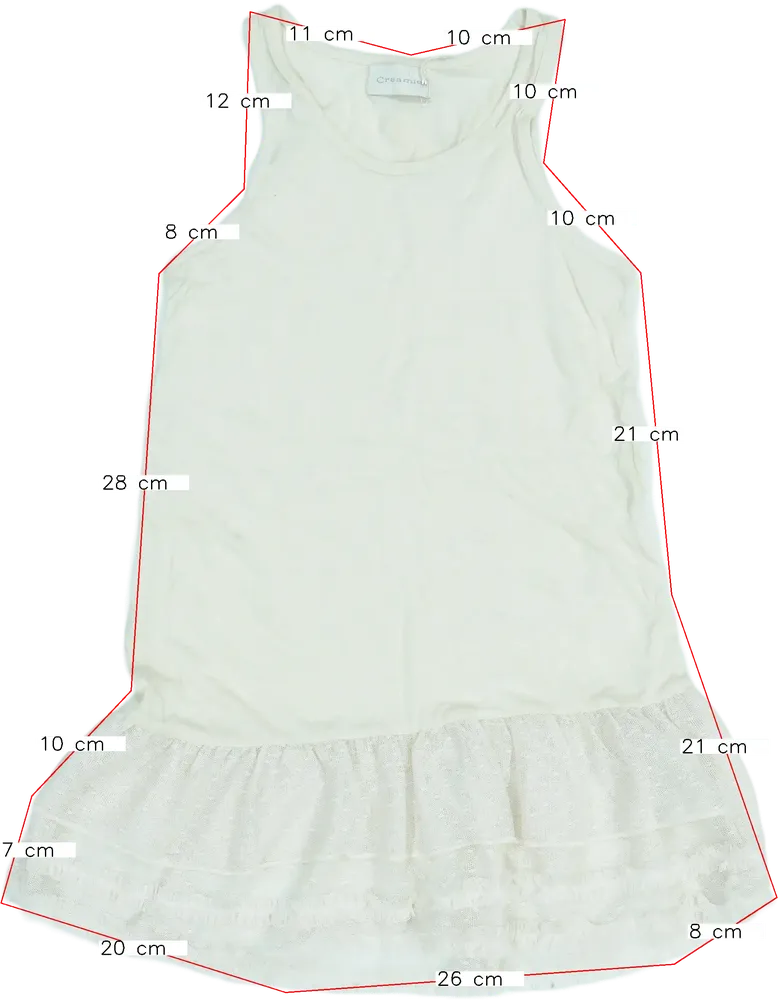 Barna Creamie Ruha EU 128 / UK 8 év / US 8 év/M