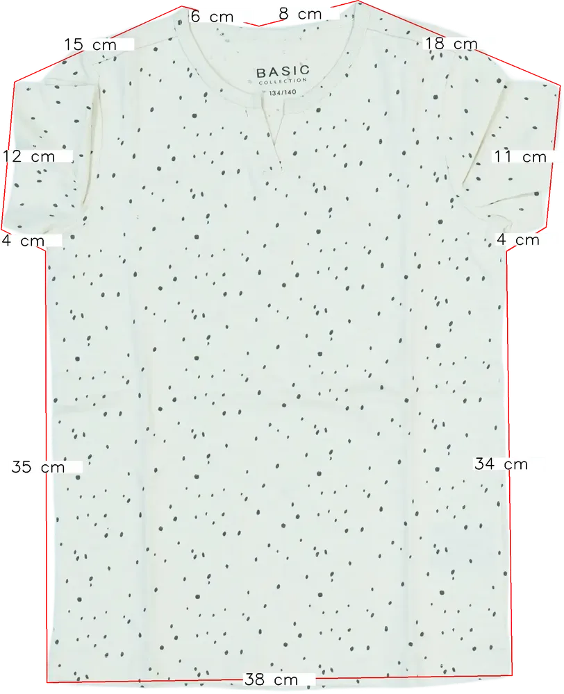 Barna Basic Collection Póló EU 140 / UK 10 év / US 10 év/L