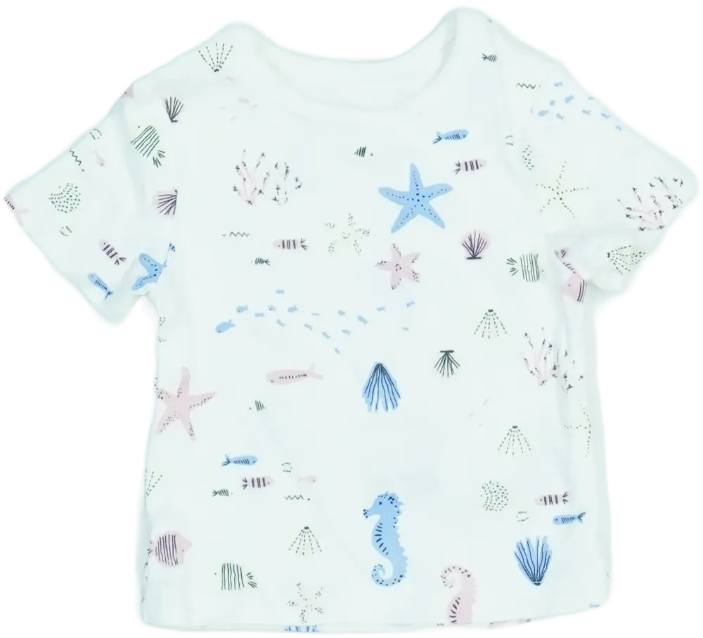 Fehér George Póló EU 62 / UK 0-3 hónap / US 0-3 hónap