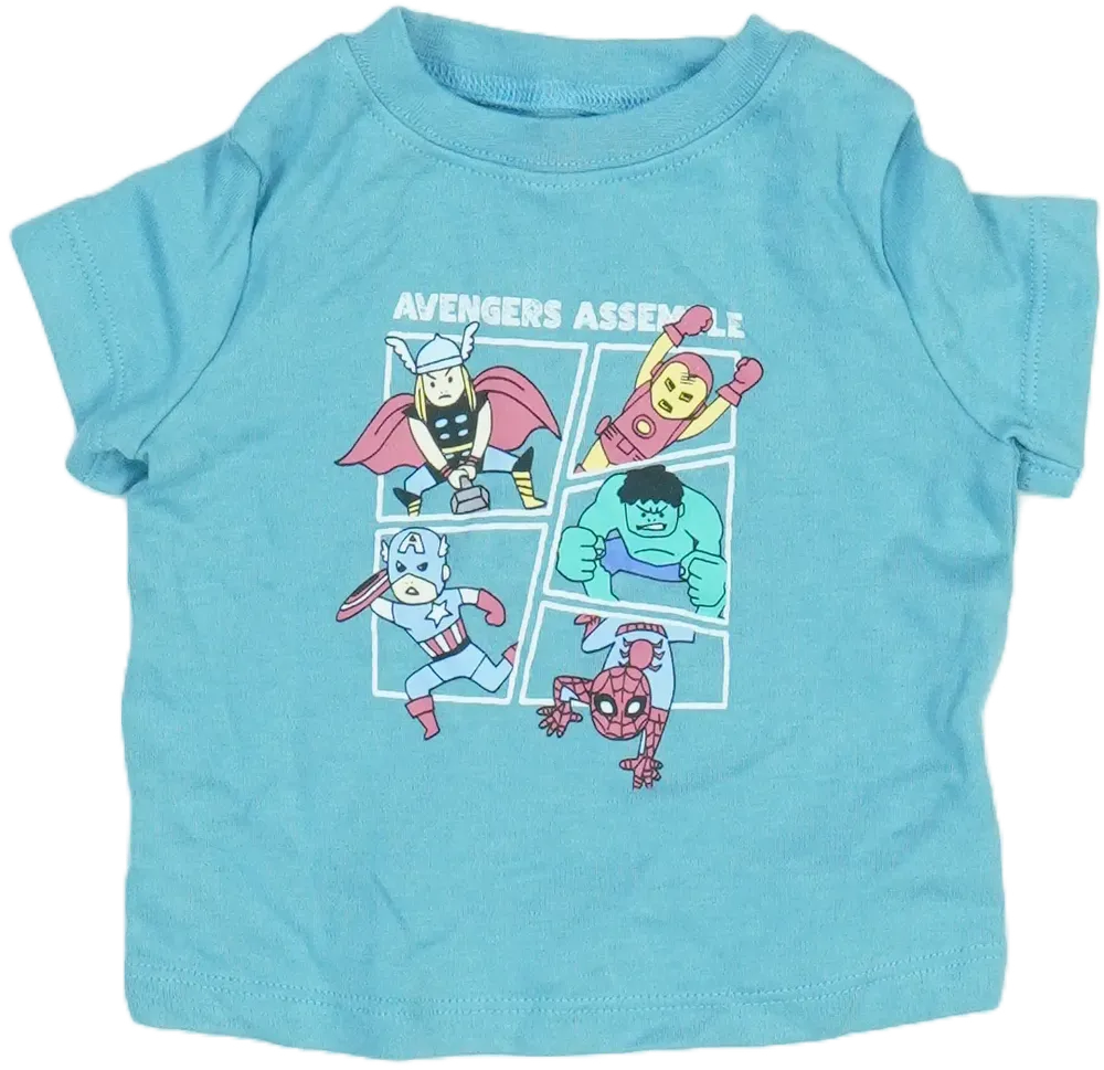 Kék Marvel Póló EU 62 / UK 0-3 hónap / US 0-3 hónap