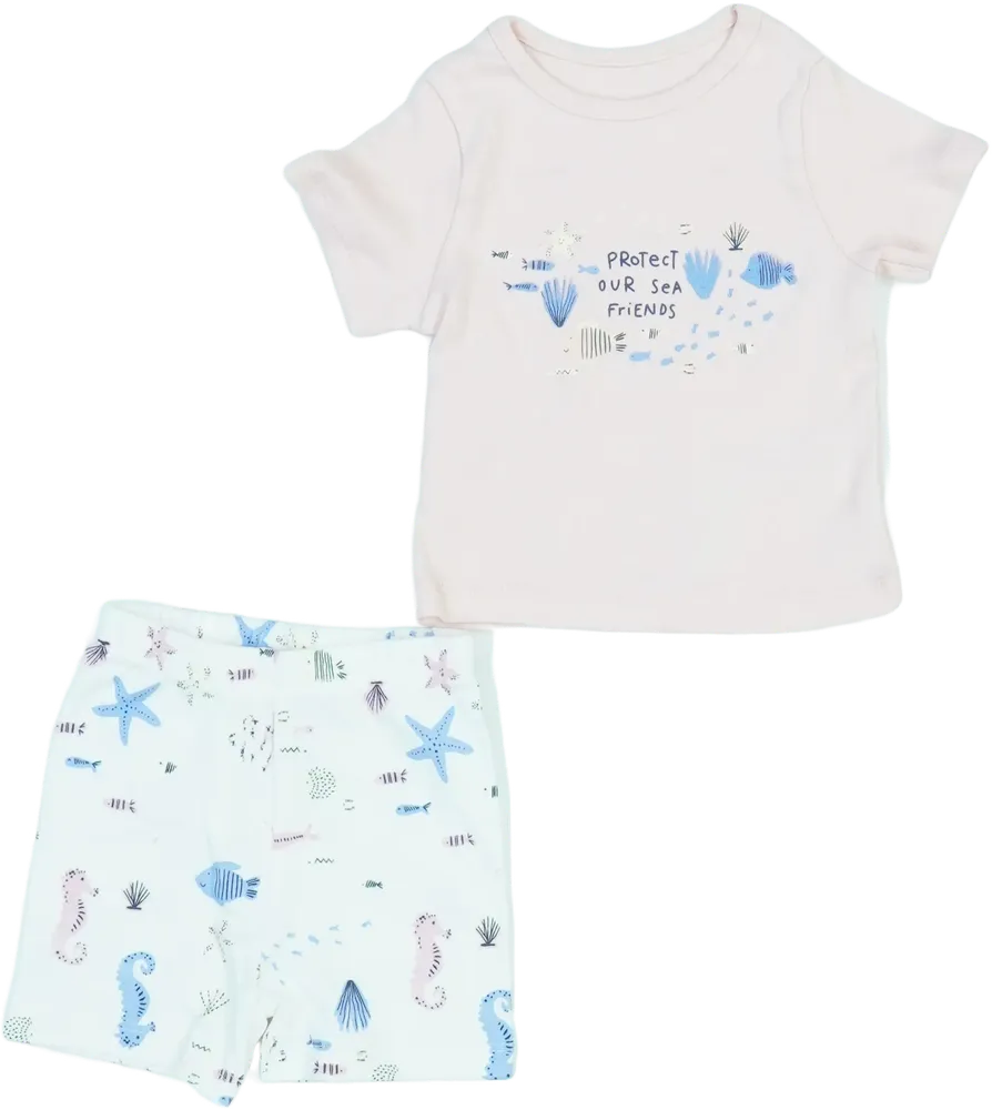 Többszínű George 2 részes szett - Felsőruházat és nadrág EU 62 / UK 0-3 hónap / US 0-3 hónap