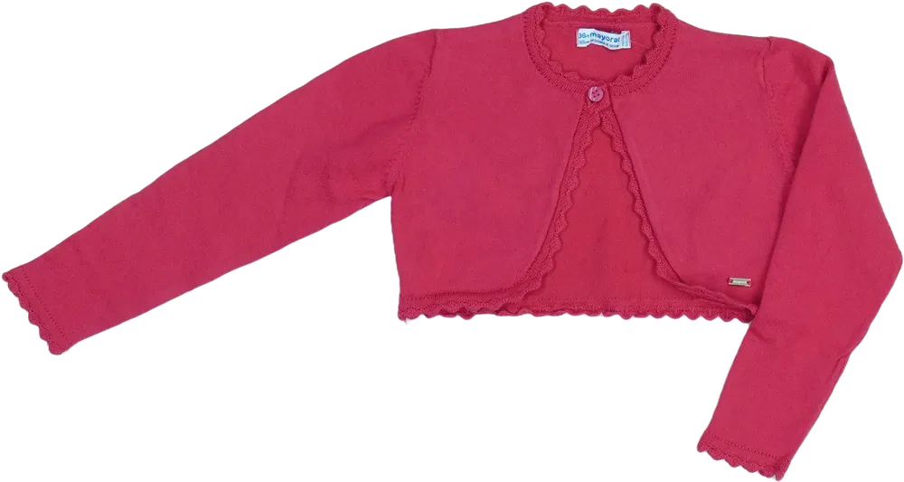 Rózsaszín Mayoral Bolero EU 98 / UK 3 év / US 3T