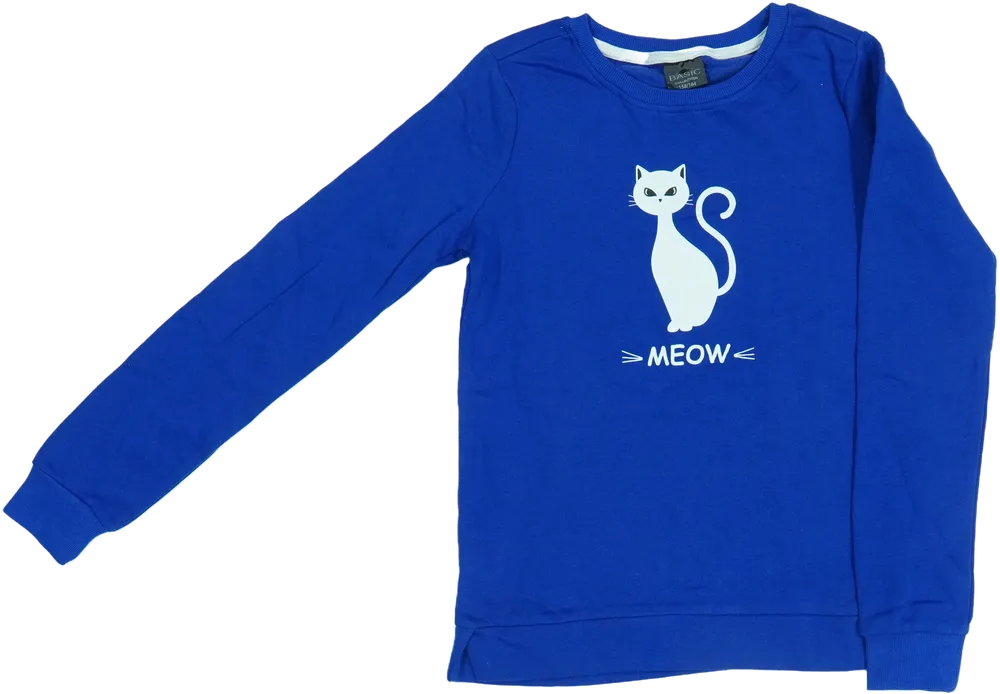 Kék Basic Collection Pulóver EU 164 / UK 14 év / US 14 év/XL