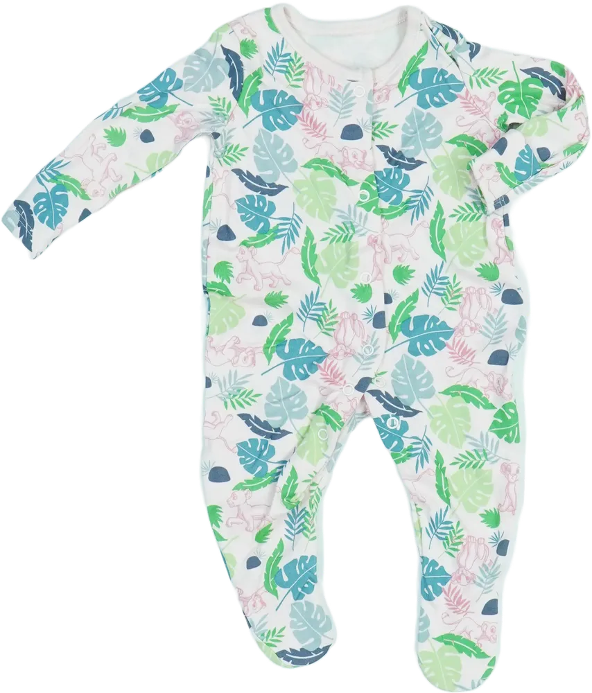 Rózsaszín Disney Hosszú ujjú rugdalózó EU 62 / UK 0-3 hónap / US 0-3 hónap