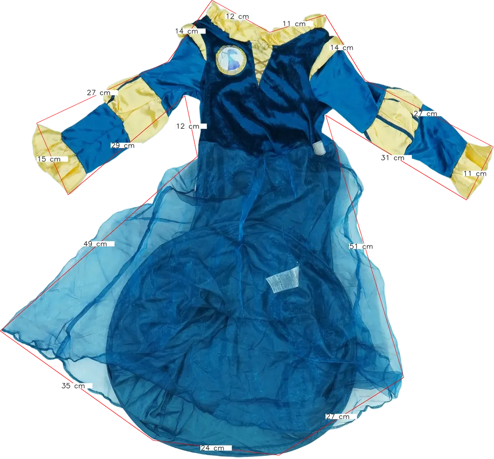 Kék Disney Jelmez EU 116 / UK 6 év / US 6 év/S