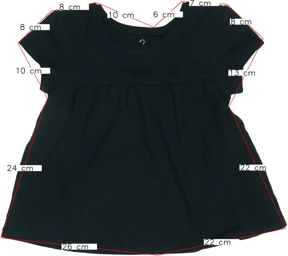 Fekete Next Tunika EU 110 / UK 5 év / US 5 év/XS