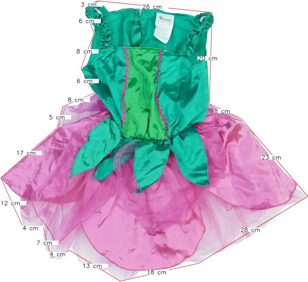 Többszínű Egyéb Jelmez EU 116 / UK 6 év / US 6 év/S