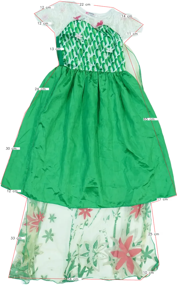 Zöld Egyéb Jelmez EU 128 / UK 8 év / US 8 év/M