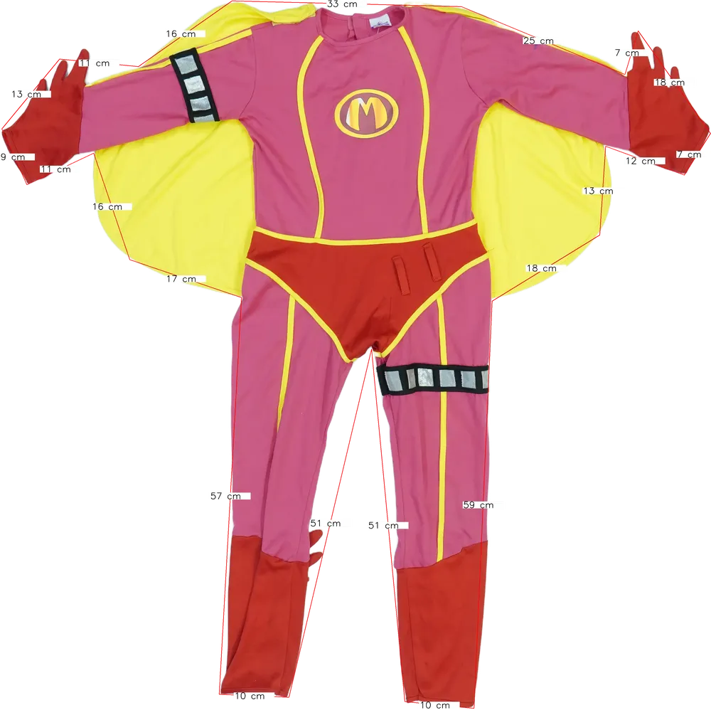 Többszínű Egyéb Jelmez EU 128 / UK 8 év / US 8 év/M