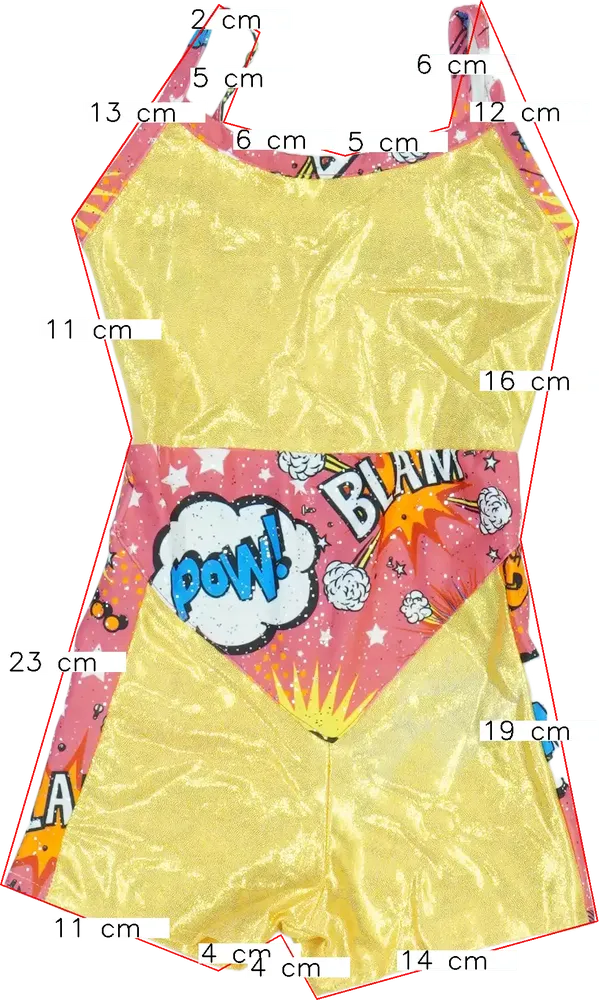 Sárga Egyéb Jelmez EU 92 / UK 2 év / US 2T