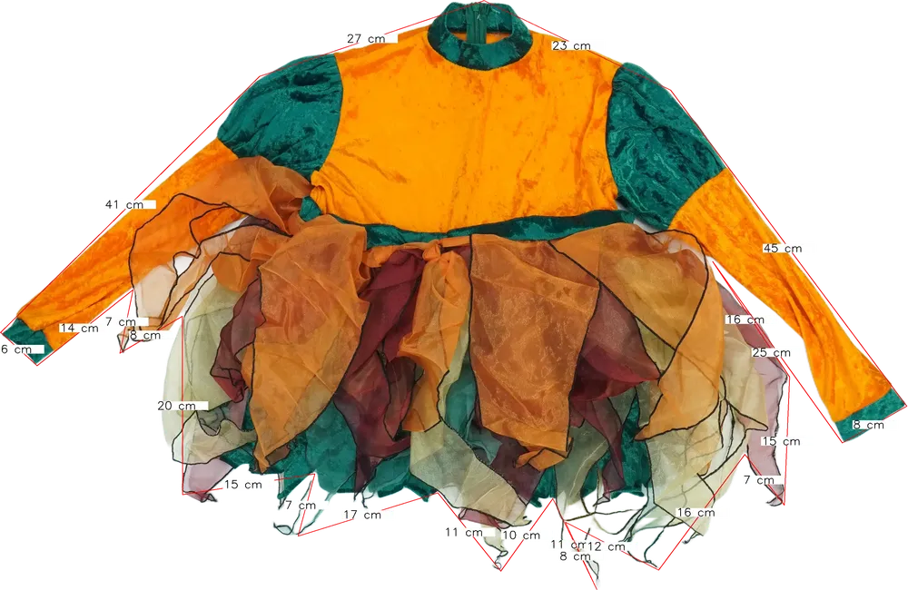 Sárga Egyéb Jelmez EU 116 / UK 6 év / US 6 év/S