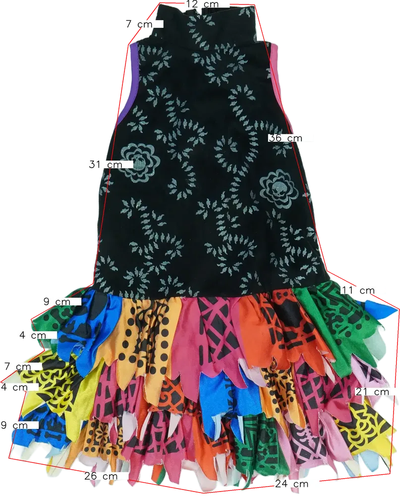 Többszínű Monster High Jelmez EU 122 / UK 7 év / US 7 év/M