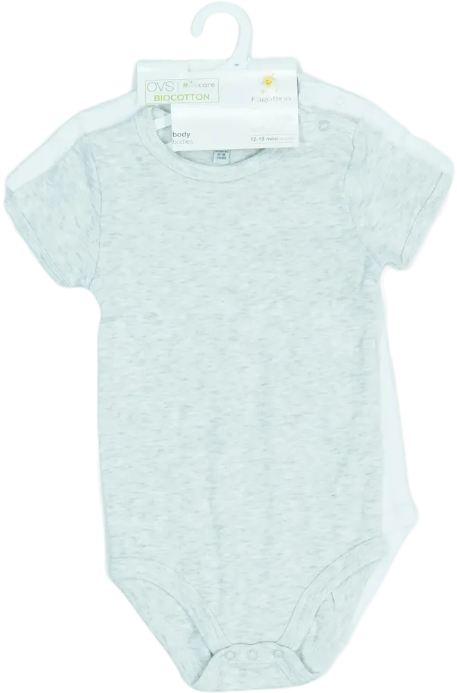 Szürke OVS - Fagottino Csomag - Body EU 86 / UK 12-18 hónap / US 18 hónap