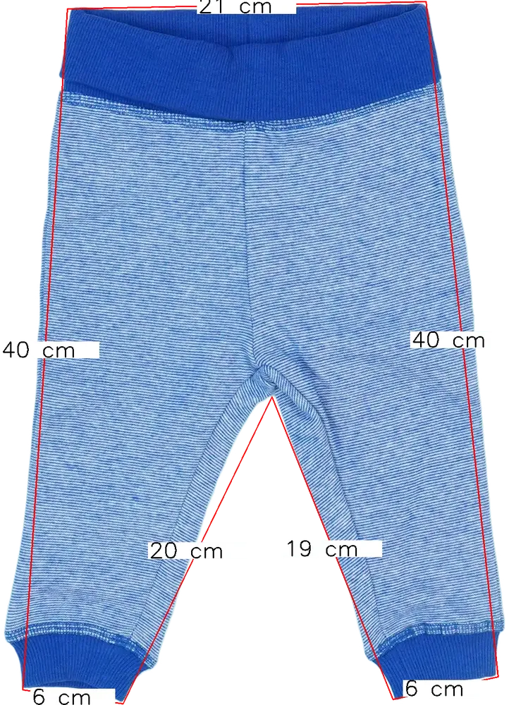 Kék Lupilu Melegítőnadrág EU 68 / UK 3-6 hónap / US 3-6 hónap