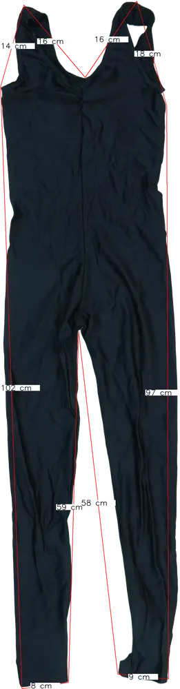 Fekete Egyéb Jelmez EU 146 / UK 11 év / US 12 év/L