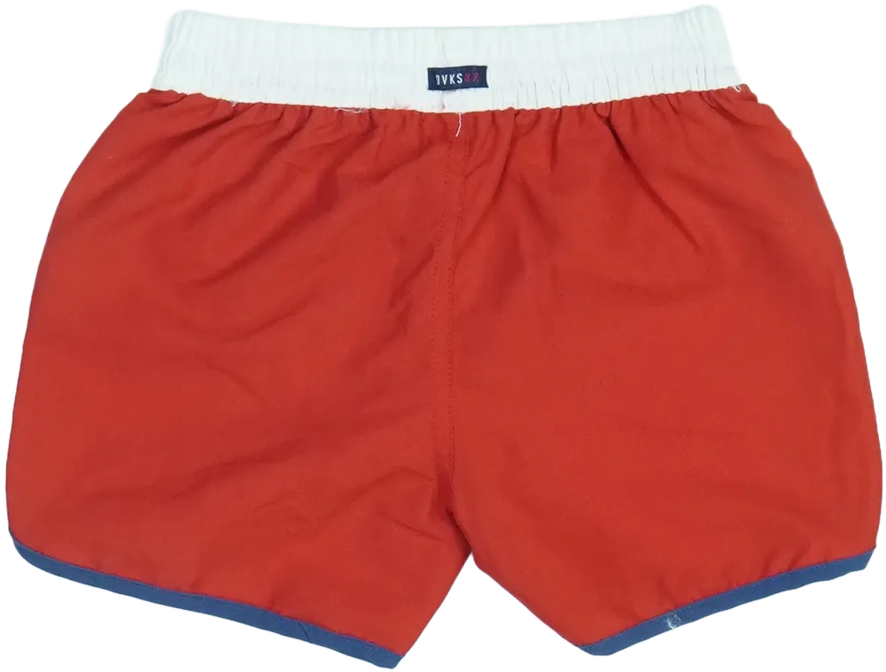 Piros Overkids Fürdőnadrág EU 104 / UK 4 év / US 4T/XS