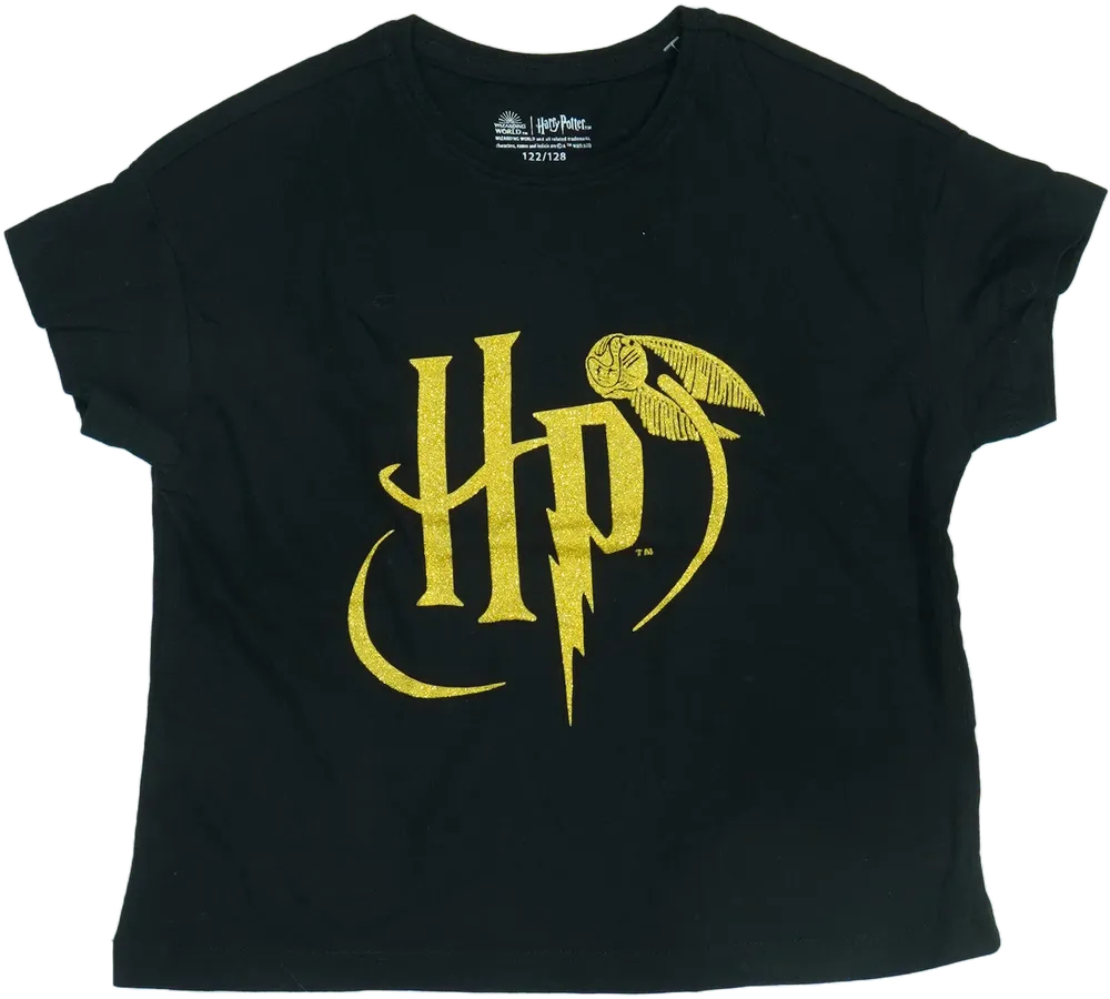 Fekete Harry Potter Póló EU 128 / UK 8 év / US 8 év/M