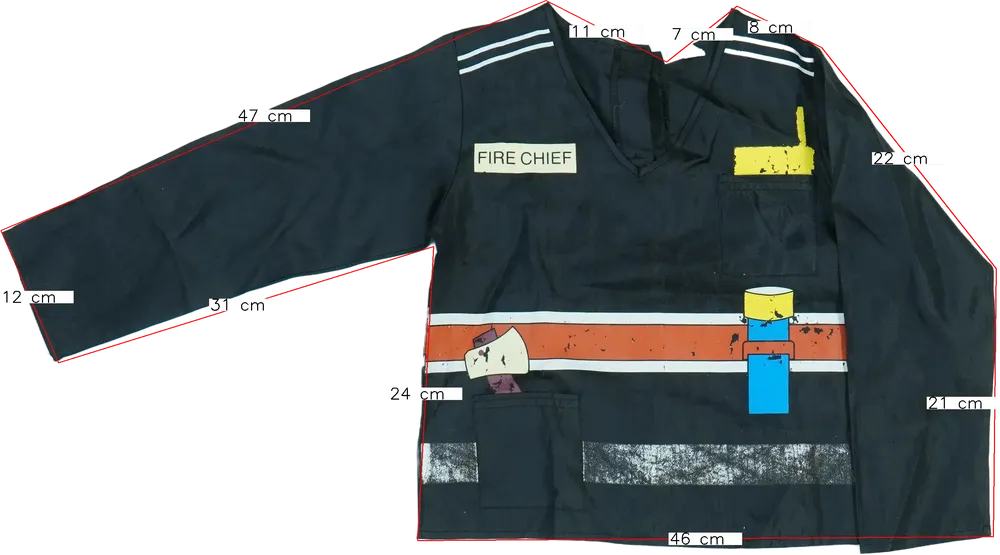 Fekete Egyéb Jelmez EU 110 / UK 5 év / US 5 év/XS