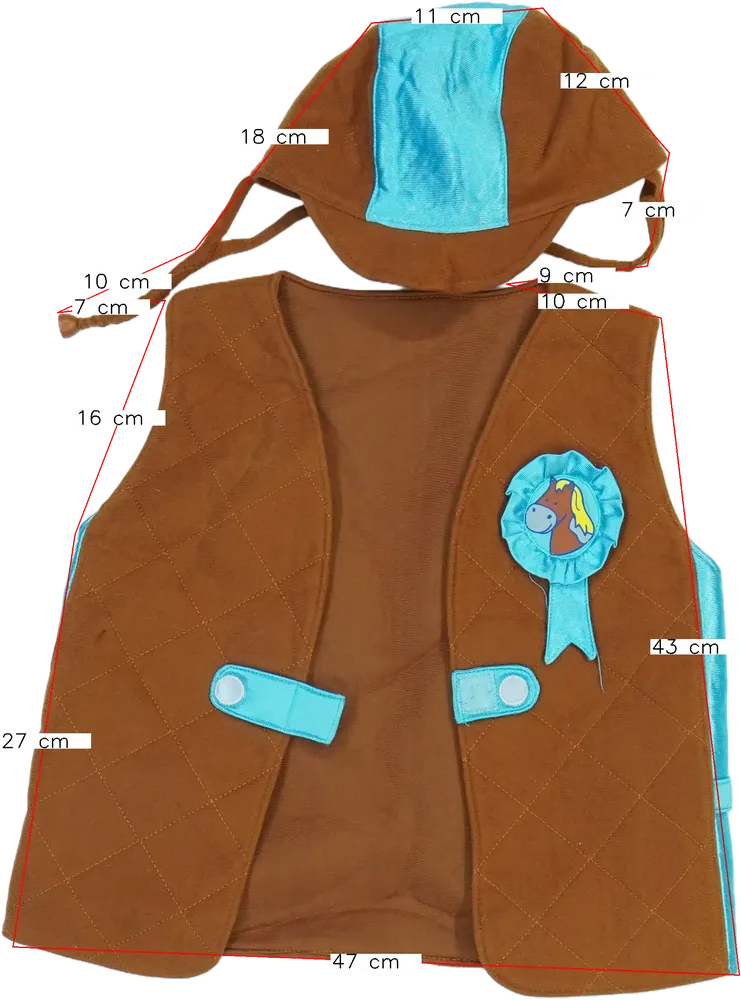 Barna Egyéb Jelmez EU 134 / UK 9 év / US 9 év/L