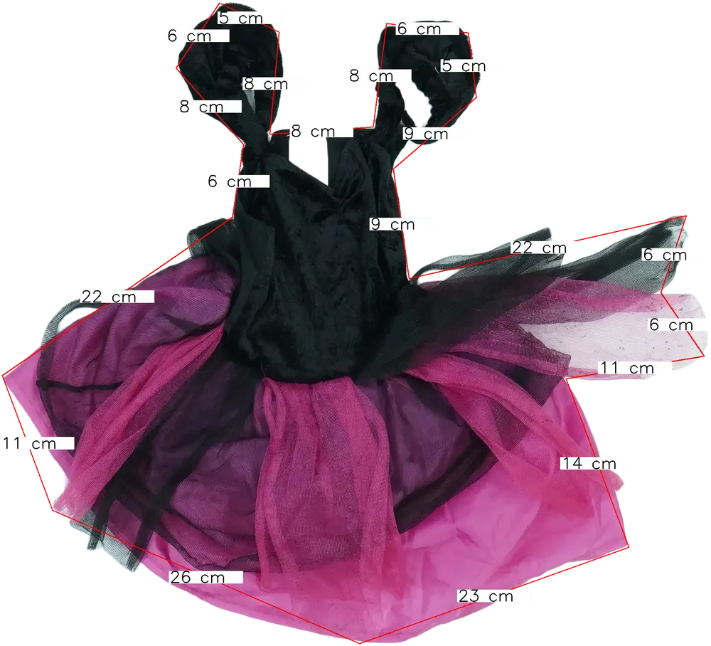 Többszínű E-vie Angel Jelmez EU 92 / UK 2 év / US 2T