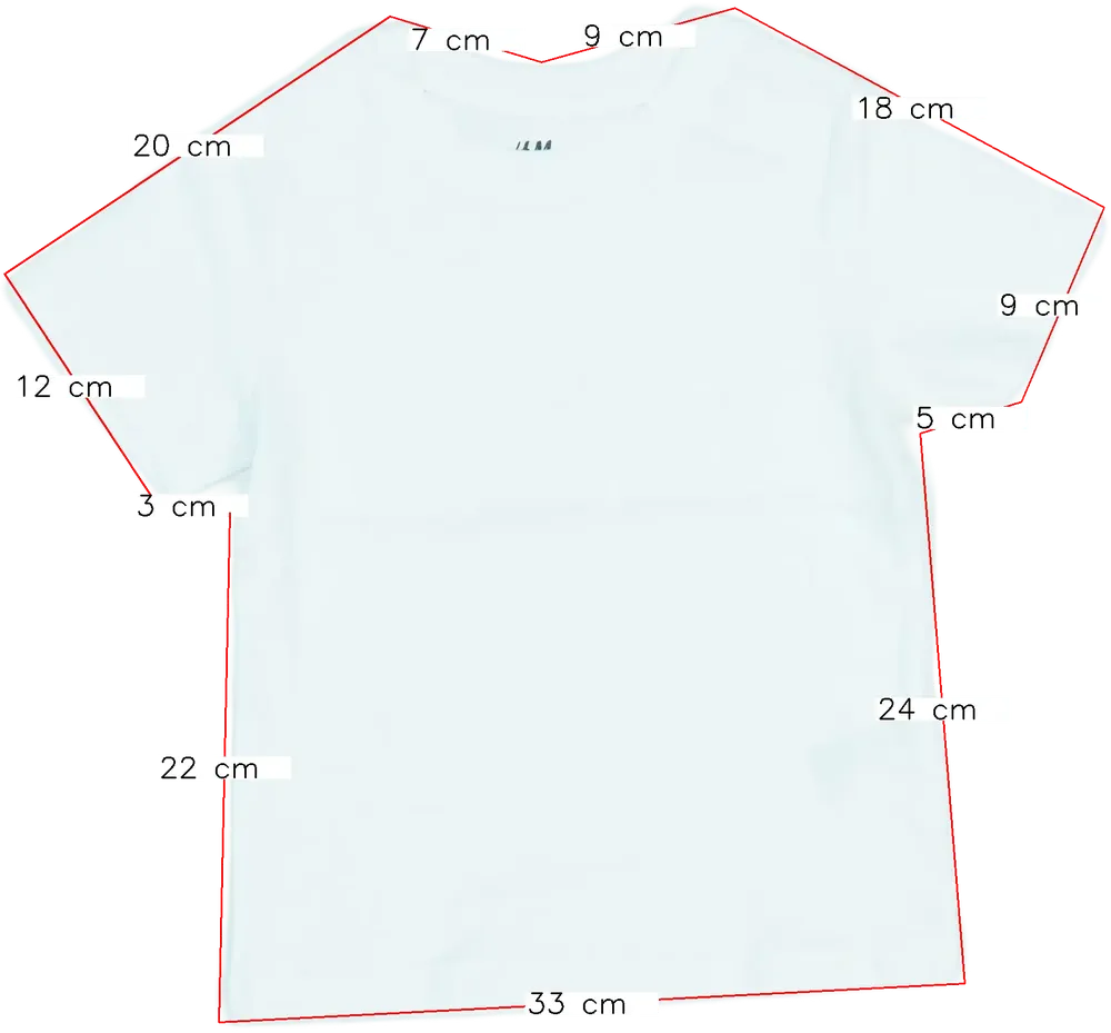 Fehér H&amp;M Póló EU 104 / UK 4 év / US 4T/XS