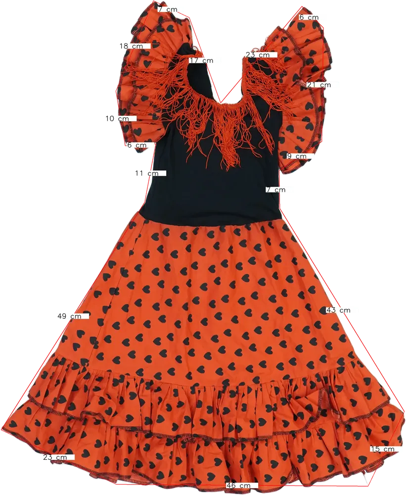 Piros Egyéb Jelmez EU 128 / UK 8 év / US 8 év/M