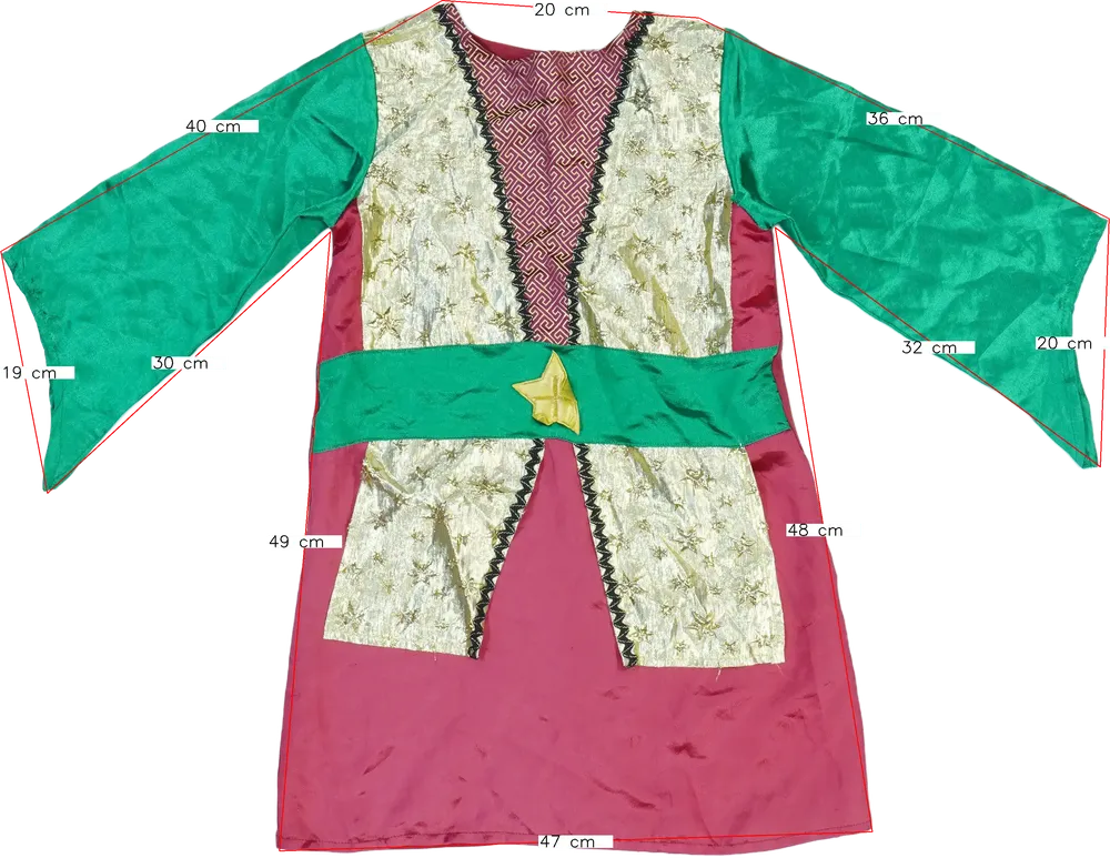 Többszínű Egyéb Jelmez EU 110 / UK 5 év / US 5 év/XS