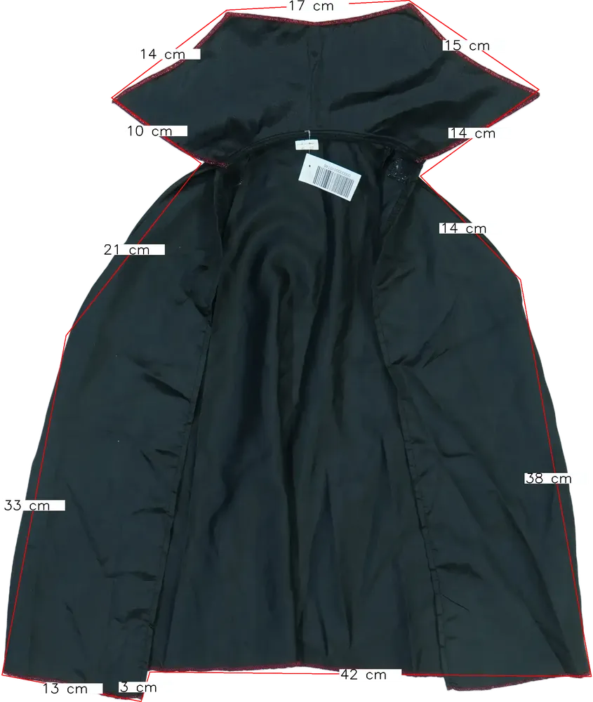 Fekete Egyéb Jelmez EU 116 / UK 6 év / US 6 év/S