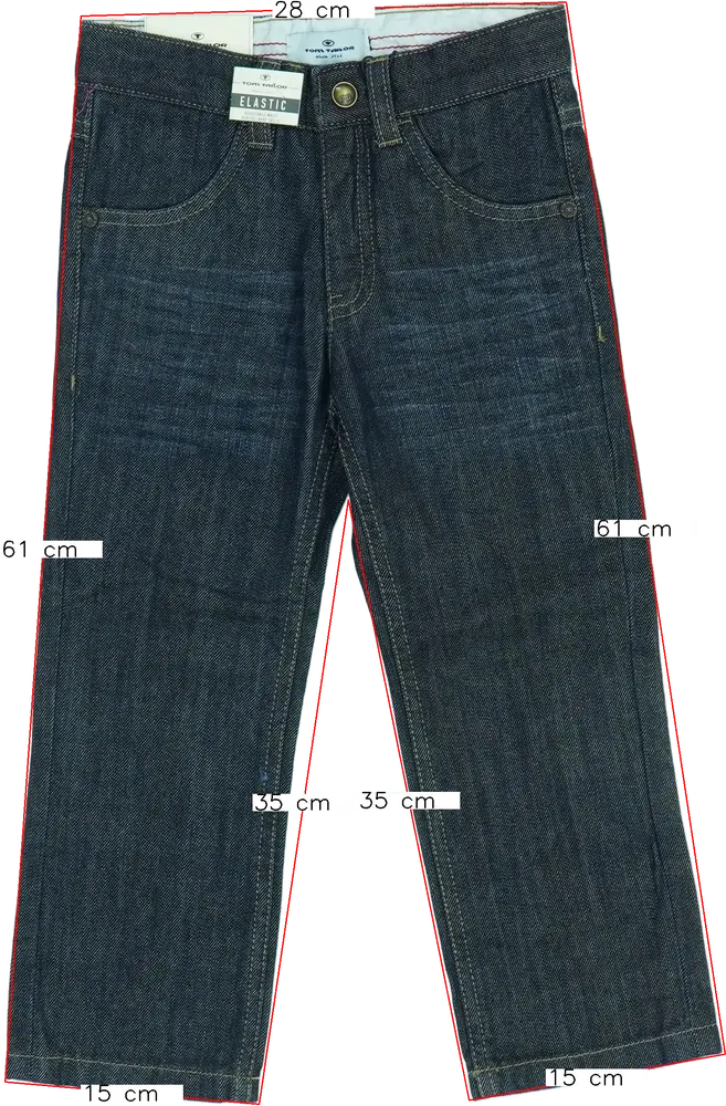 Szürke Tom Tailor Farmernadrág EU 104 / UK 4 év / US 4T/XS