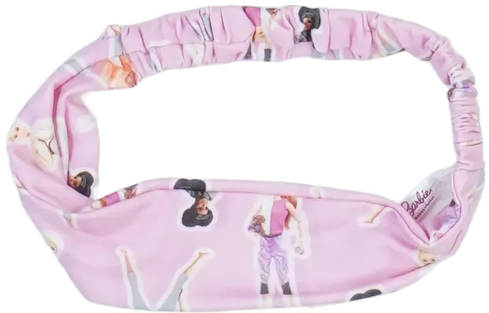 Rózsaszín Barbie Hajpánt Egyméret