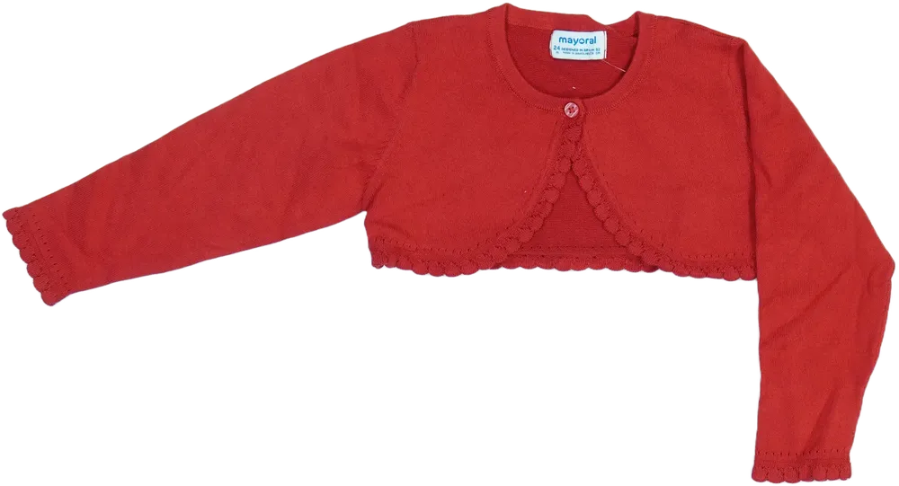 Piros Mayoral Bolero EU 92 / UK 2 év / US 2T