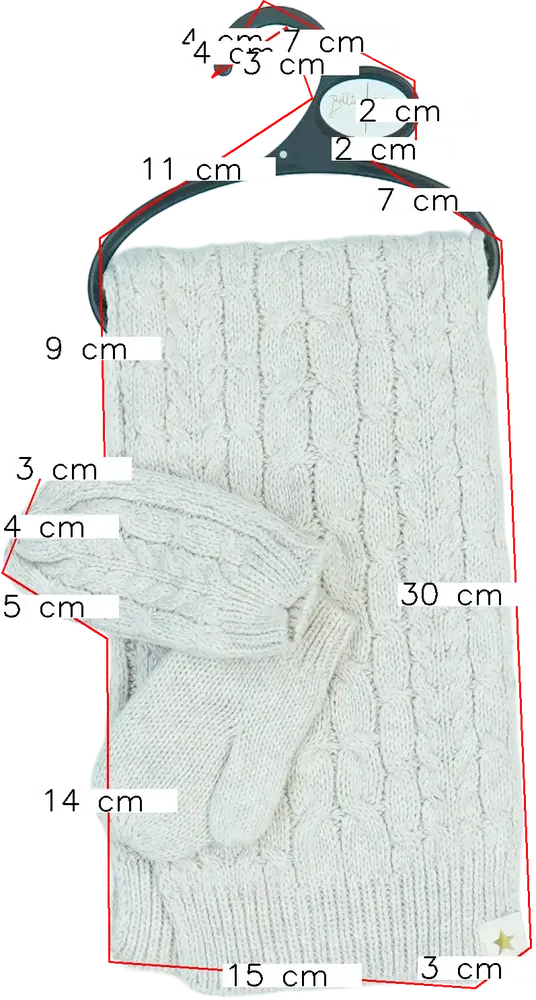 Barna George Sál EU 98 / UK 3 év / US 3T